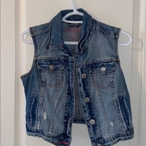 Aeropostale Denim Vest